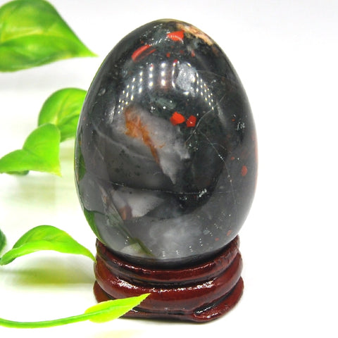 Green Blood Stone Egg-ToShay.org