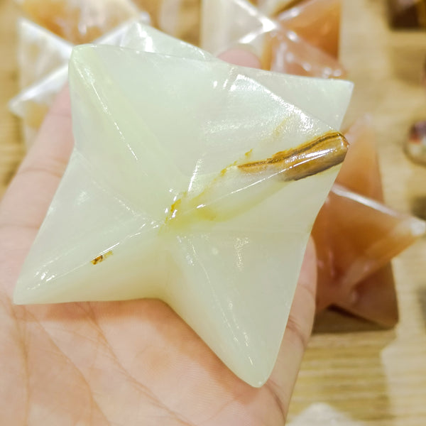 Yellow Jade Merkaba-ToShay.org