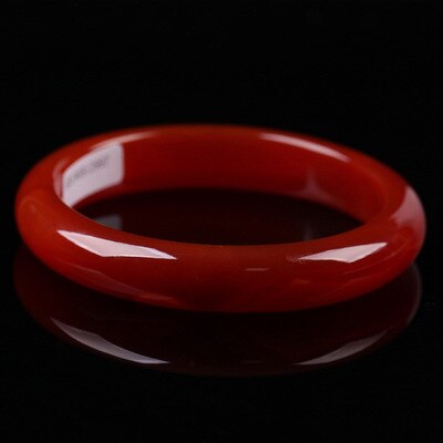 Red Agate Chalcedony Bangle-ToShay.org