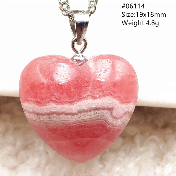 Red Rhodochrosite Pendant-ToShay.org