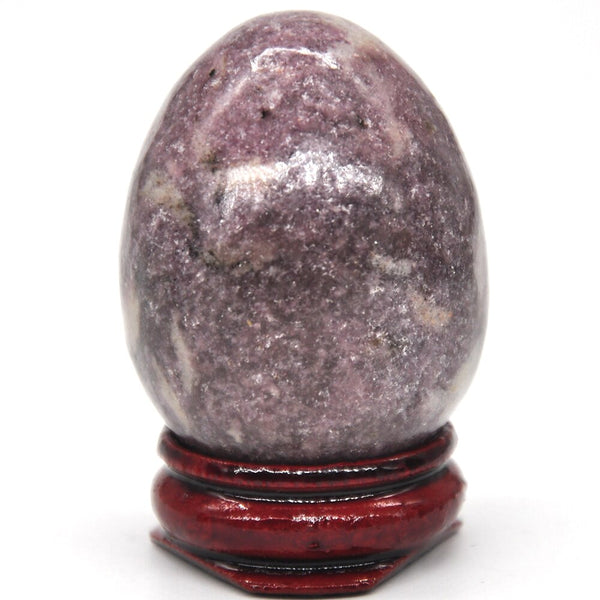 Purple Lepidolite Egg-ToShay.org