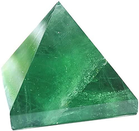 Green Fluorite Pyramid-ToShay.org