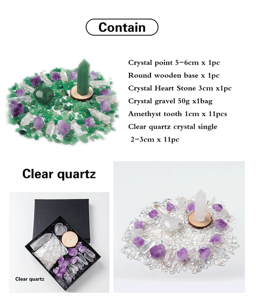 Mixed Crystal Gift Box Sets-ToShay.org