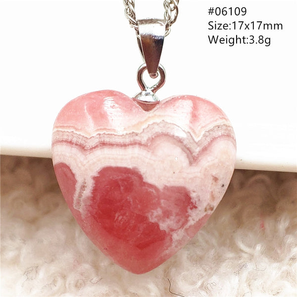 Red Rhodochrosite Pendant-ToShay.org