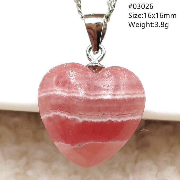 Red Rhodochrosite Pendant-ToShay.org