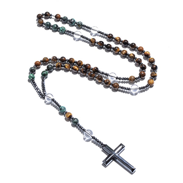 Yellow Tiger Eye Rosary Beads-ToShay.org