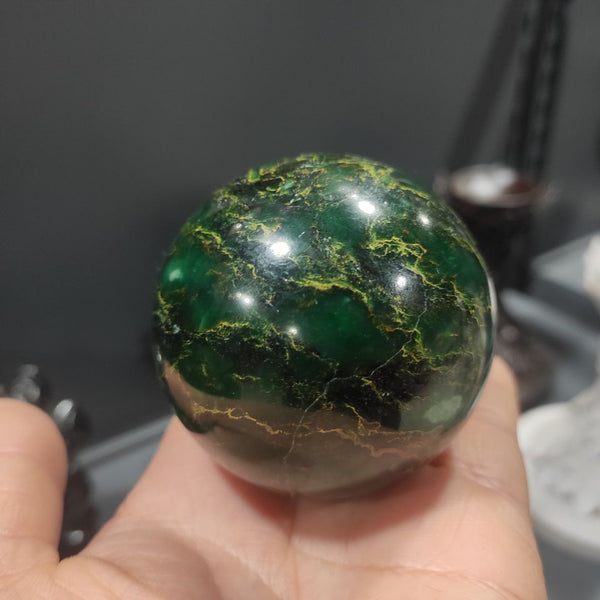 Green Emerald Ball-ToShay.org