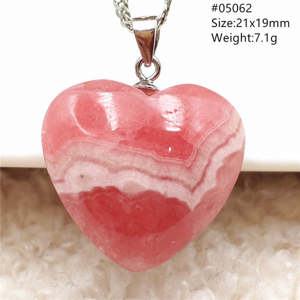 Red Rhodochrosite Pendant-ToShay.org