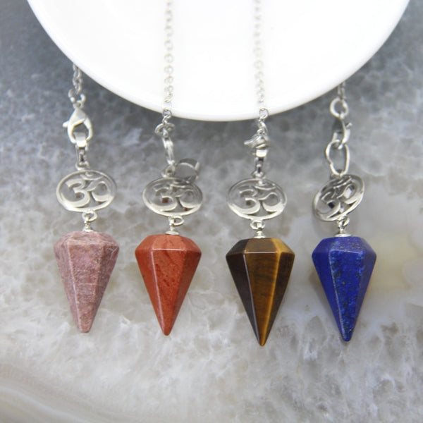 Mixed Crystal Dowsing Pendulums-ToShay.org