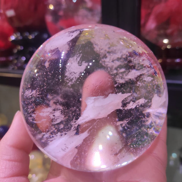 White Smelting Crystal Ball-ToShay.org