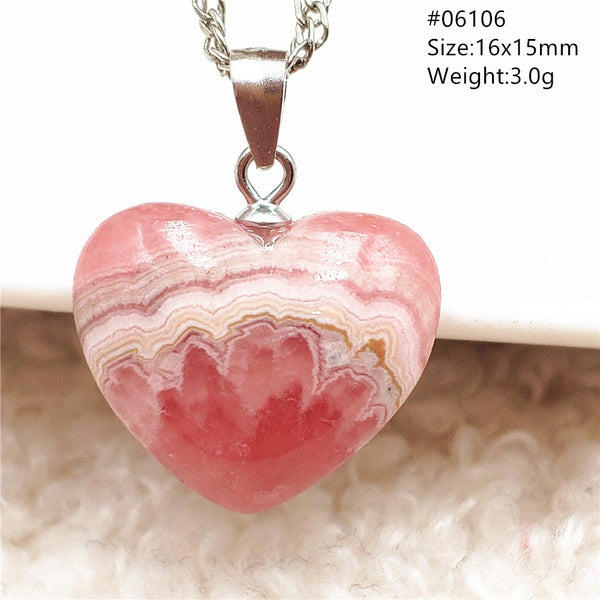 Red Rhodochrosite Pendant-ToShay.org