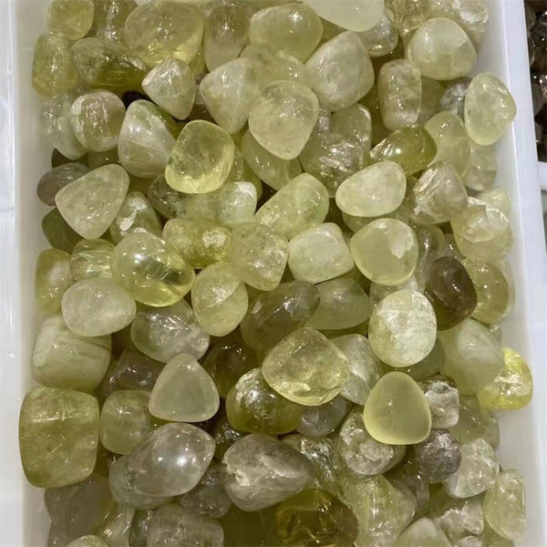 Yellow Citrine Tumbled Stones-ToShay.org