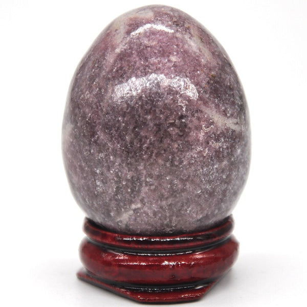 Purple Lepidolite Egg-ToShay.org