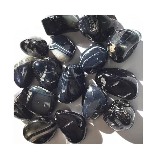 Black Onyx Agate Stones-ToShay.org