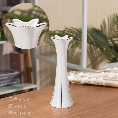 White Porcelain Vase-ToShay.org