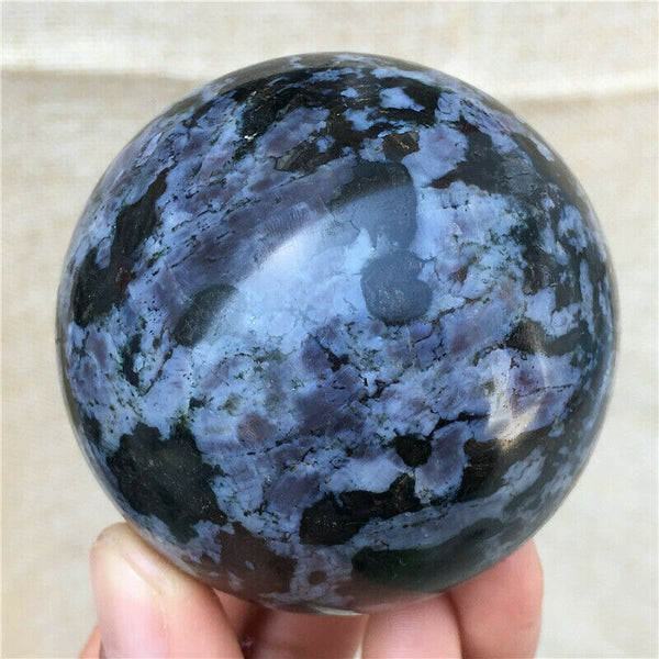 Blue Gabbro Jasper Ball-ToShay.org