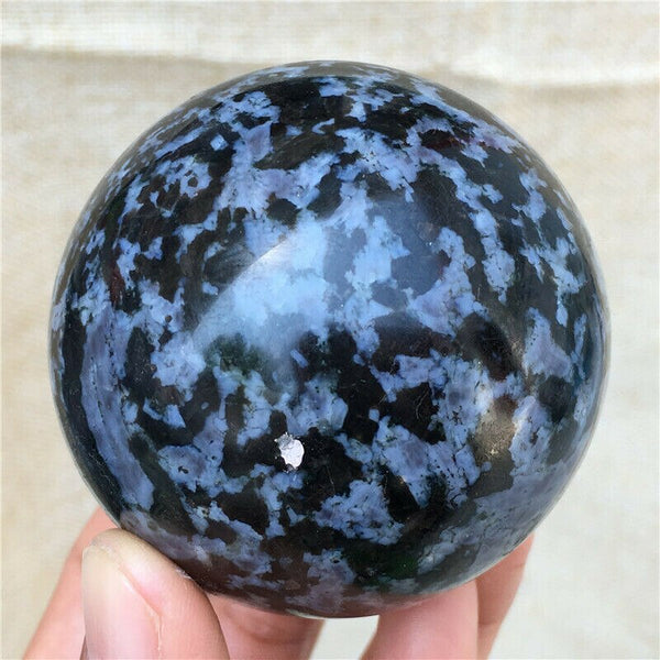 Blue Gabbro Jasper Ball-ToShay.org