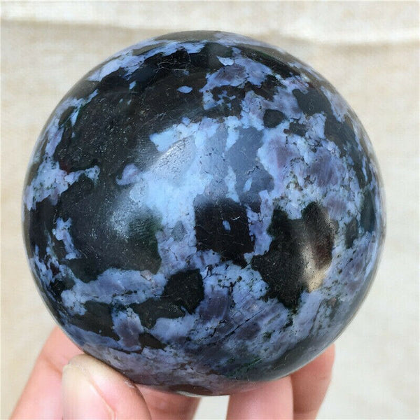 Blue Gabbro Jasper Ball-ToShay.org