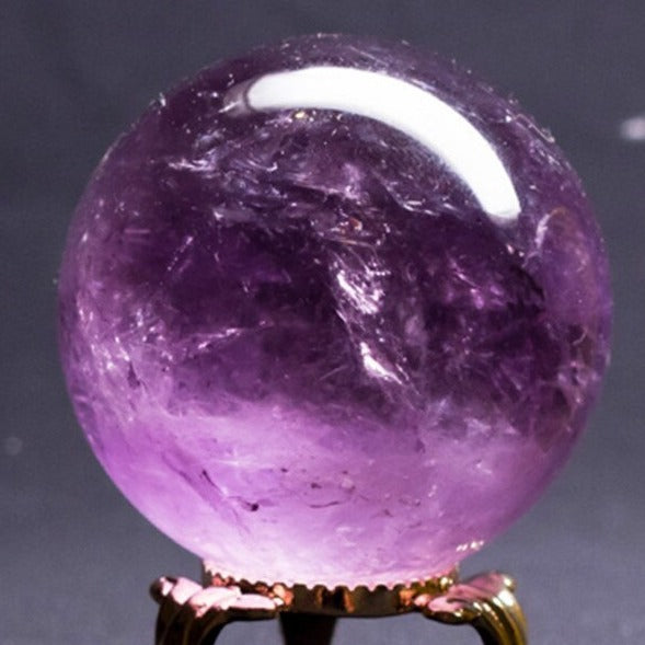 Purple Amethyst Quartz Ball-ToShay.org