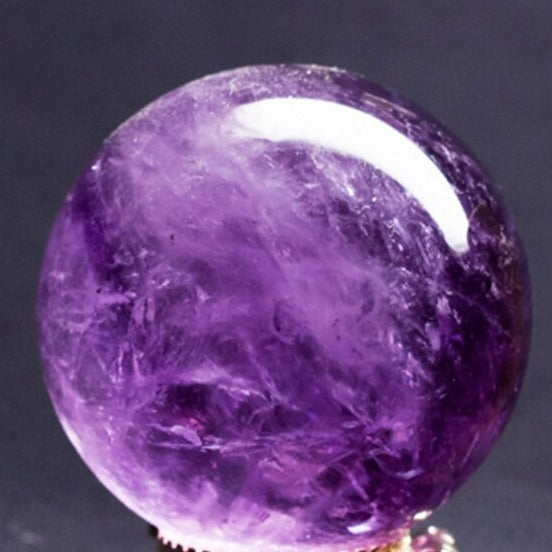 Purple Amethyst Quartz Ball-ToShay.org