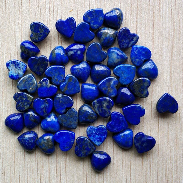 Blue Lapis Lazuli Hearts-ToShay.org