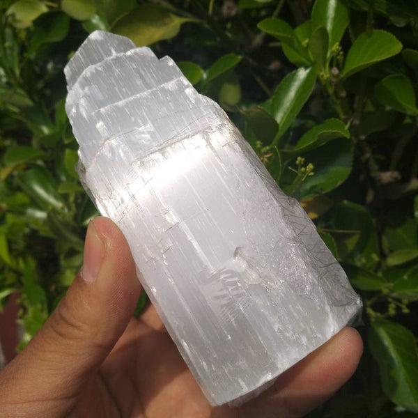 White Selenite Gypsum Towers-ToShay.org