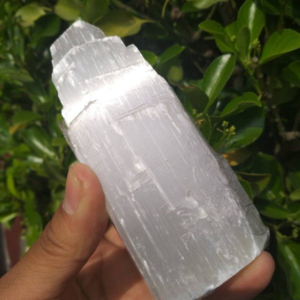 White Selenite Gypsum Towers-ToShay.org