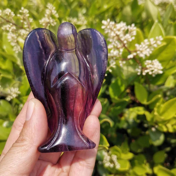 Purple Fluorite Angel-ToShay.org