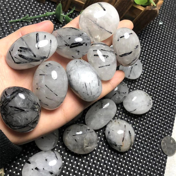 Black Rutilated Quartz Stones-ToShay.org