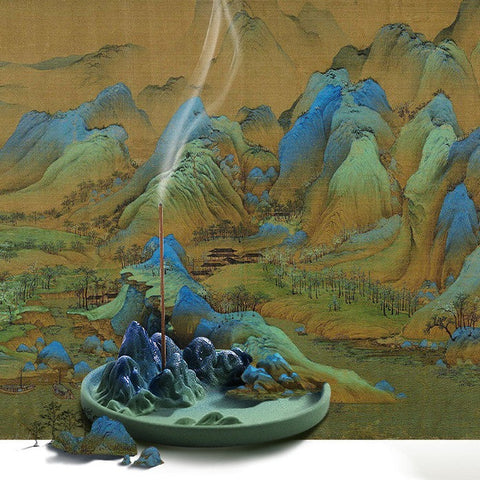 Mountains Incense Burner-ToShay.org