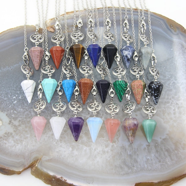 Mixed Crystal Dowsing Pendulums-ToShay.org