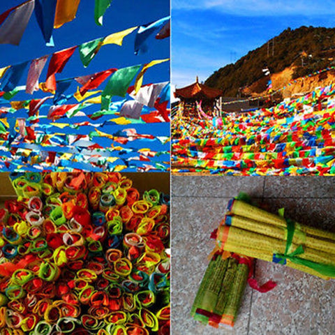 Tibetan Buddhist Prayer Flags-ToShay.org