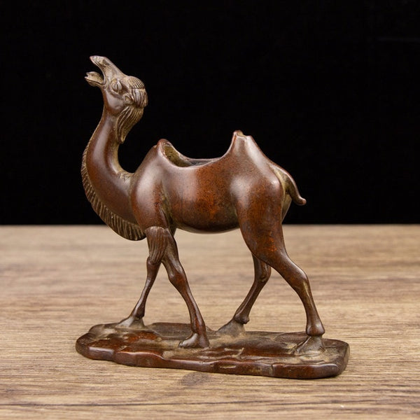 Copper Camel Incense Burner-ToShay.org