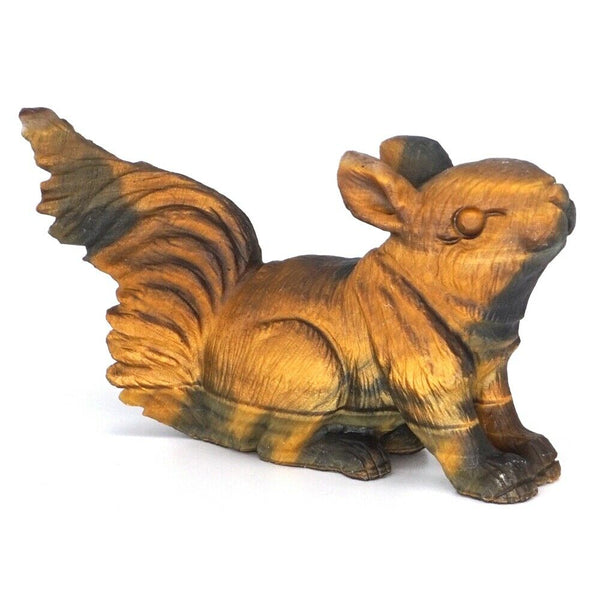 Yellow Tiger Eye Squirrel-ToShay.org