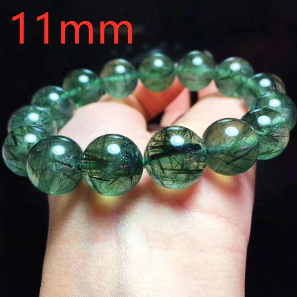 Green Rutilated Quartz Bracelet-ToShay.org