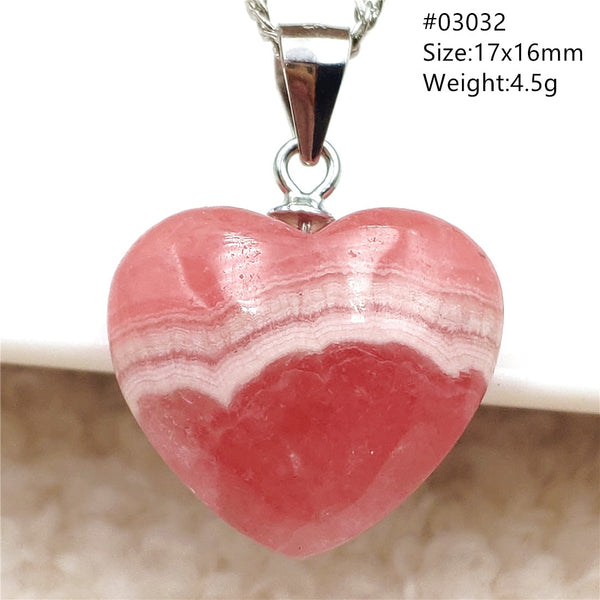 Red Rhodochrosite Pendant-ToShay.org