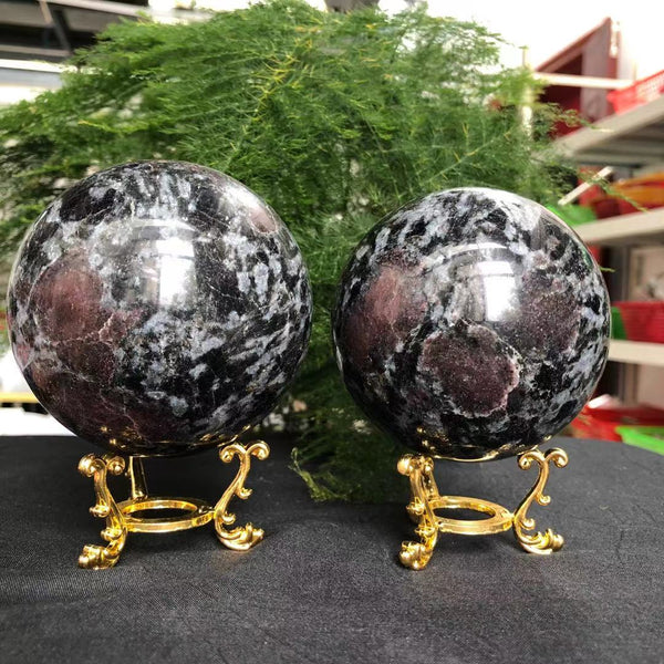 Red Garnet Crystal Ball-ToShay.org