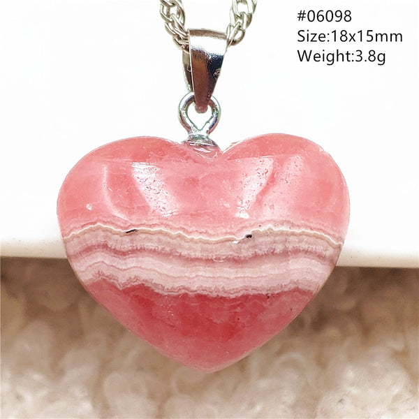 Red Rhodochrosite Pendant-ToShay.org