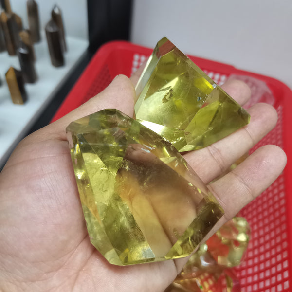 Yellow Citrine Rough Stones-ToShay.org