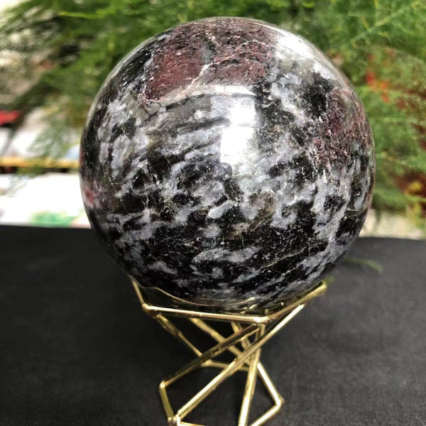 Red Garnet Crystal Ball-ToShay.org