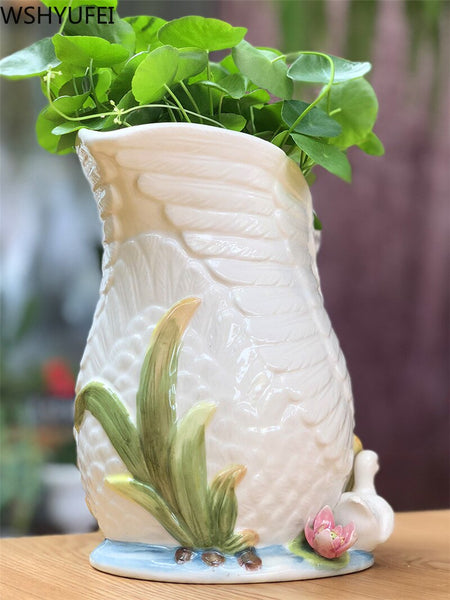 Swan Vase-ToShay.org