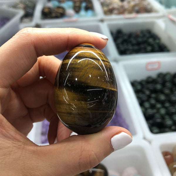 Yellow Tiger Eye Egg-ToShay.org