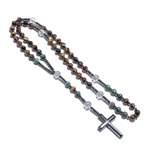 Yellow Tiger Eye Rosary Beads-ToShay.org