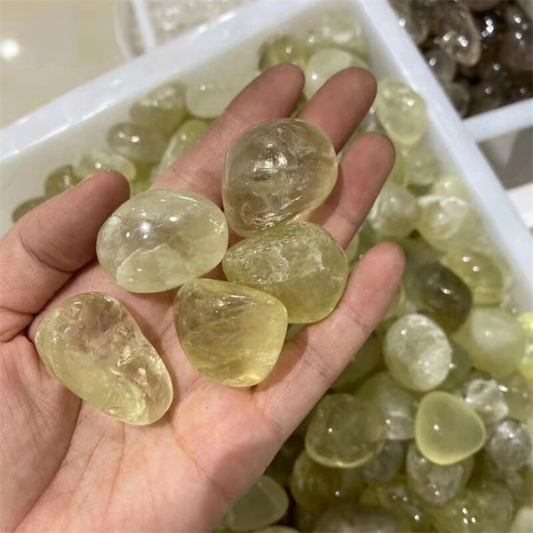 Yellow Citrine Tumbled Stones-ToShay.org