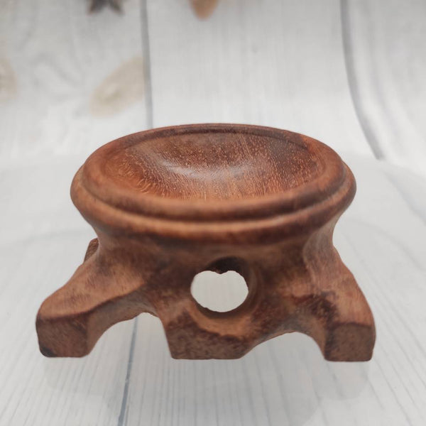 Wood Crystal Ball Holder-ToShay.org