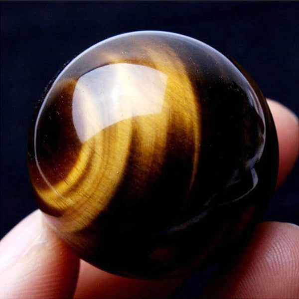 Yellow Tiger Eye Ball-ToShay.org