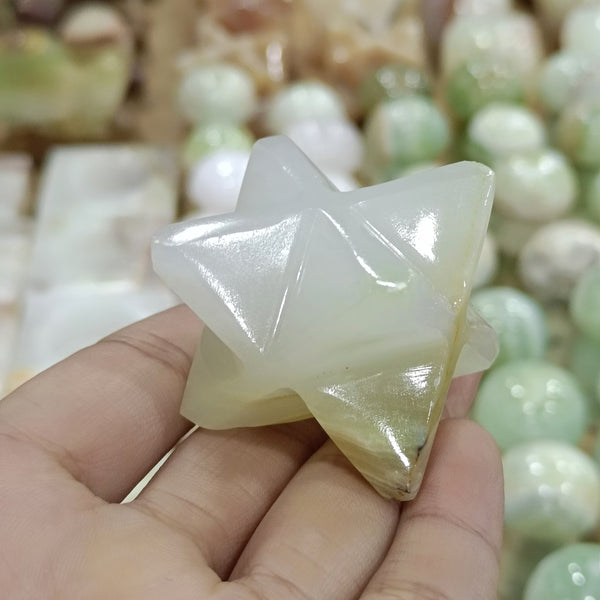 Yellow Jade Merkaba-ToShay.org