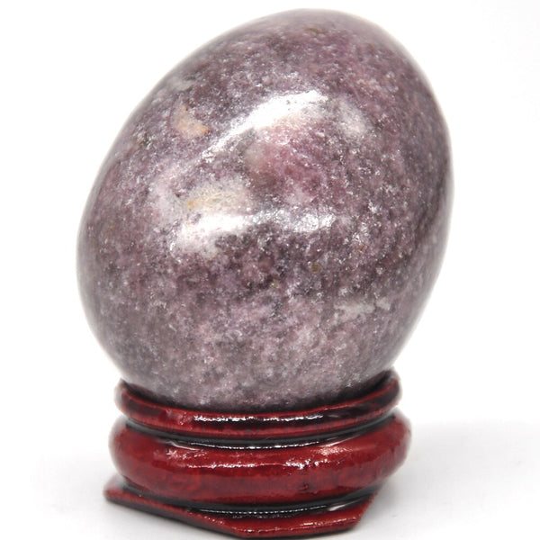 Purple Lepidolite Egg-ToShay.org