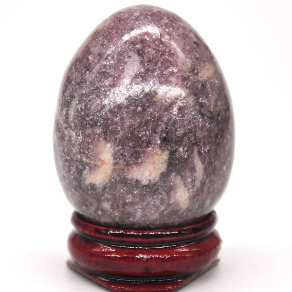 Purple Lepidolite Egg-ToShay.org