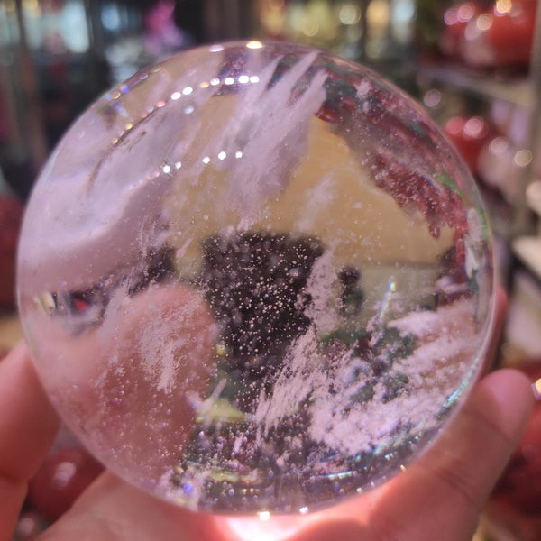 White Smelting Crystal Ball-ToShay.org